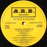 The Pete Allen Band* With Joan Savage & Tommy Burton - 'Jazzin' Around' II (LP)