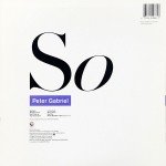 Peter Gabriel - So (LP, Album, Spe)