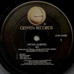 Peter Gabriel - So (LP, Album, Spe)