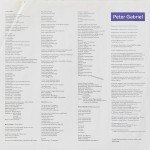 Peter Gabriel - So (LP, Album, Spe)