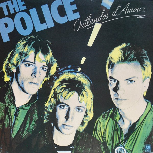 The Police - Outlandos D'Amour (LP, Album, Blu)