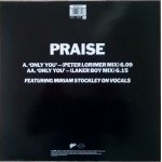Praise - Only You (12
