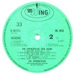 The Springfields - The Springfields Sing Again (LP, Album, Mono, RE)