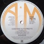 Squeeze (2) - Cosi Fan Tutti Frutti (LP, Album)