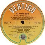 Status Quo - 12 Gold Bars Volume I+I (2xLP, Comp)