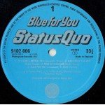 Status Quo - Blue For You (LP, Album, Gat)