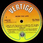 Status Quo - Never Too Late (LP, Album)