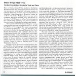 Stefan Wolpe – Cameron Grant (3), James Winn, Jorja Fleezanis, Garrick Ohlsson, The Group For Contemporary Music - The Man From Midian • Sonata For Violin And Piano (CD, Album, RE)