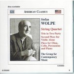 Stefan Wolpe – Cameron Grant (3), James Winn, Jorja Fleezanis, Garrick Ohlsson, The Group For Contemporary Music - The Man From Midian • Sonata For Violin And Piano (CD, Album, RE)