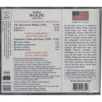 Stefan Wolpe – Cameron Grant (3), James Winn, Jorja Fleezanis, Garrick Ohlsson, The Group For Contemporary Music - The Man From Midian • Sonata For Violin And Piano (CD, Album, RE)