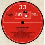 Stephane Grappelli* & The Diz Disley Trio* - Violinspiration (LP, Album)