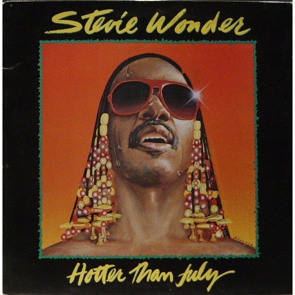Stevie Wonder - Hotter Than July (LP, Album, RE, Gat)