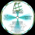 Stevie Wonder - Hotter Than July (LP, Album, RE, Gat)
