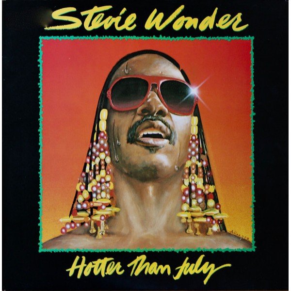 Stevie Wonder - Hotter Than July (LP, Album, Gat)