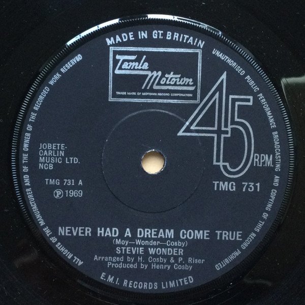 Stevie Wonder - Never Had A Dream Come True (7