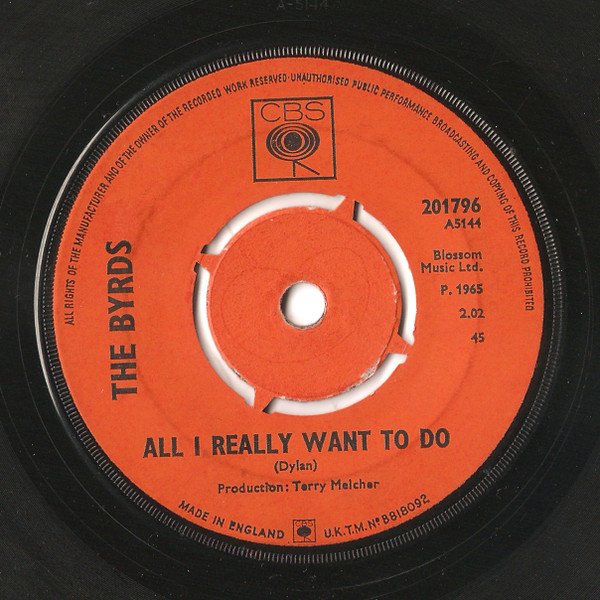 The Byrds - All I Really Want To Do (7