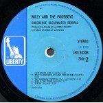 Creedence Clearwater Revival - Willy And The Poor Boys (LP, Album, Blu)
