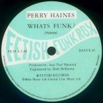 Perry Haines - Whats Funk (7