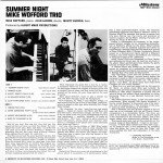 Mike Wofford Trio - Summer Night (LP, Album)
