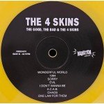 The 4 Skins* - The Good, The Bad & The 4 Skins (LP, Album, Ltd, RE, Yel)