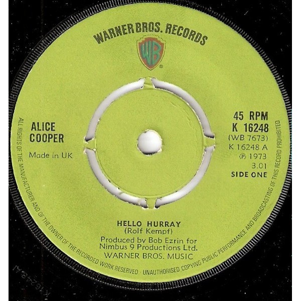 Alice Cooper - Hello Hurray (7