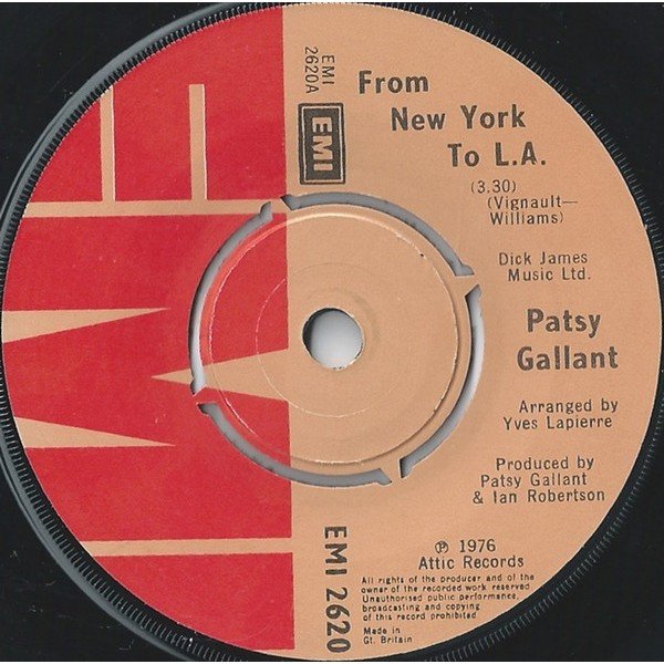 Patsy Gallant - From New York To L.A. (7 Patsy Gallant - From New York To L.A. (7