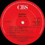 Dee C. Lee - Shrine (LP, Album)