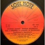 George Adams - Dannie Richmond - Gentlemen's Agreement (LP, Album) George Adams - Dannie Richmond - Gentlemen's Agreement (LP, Album)