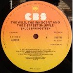 Bruce Springsteen - The Wild, The Innocent &  The E Street Shuffle (LP, Album, RE)