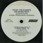 Holst*, Sir Georg Solti*, London Philharmonic Orchestra - The Planets (LP, Album, RE, RM)