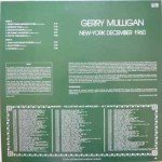 Gerry Mulligan - New-York December 1960 (LP, RE)