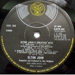 Elton John - Greatest Hits (LP, Comp)