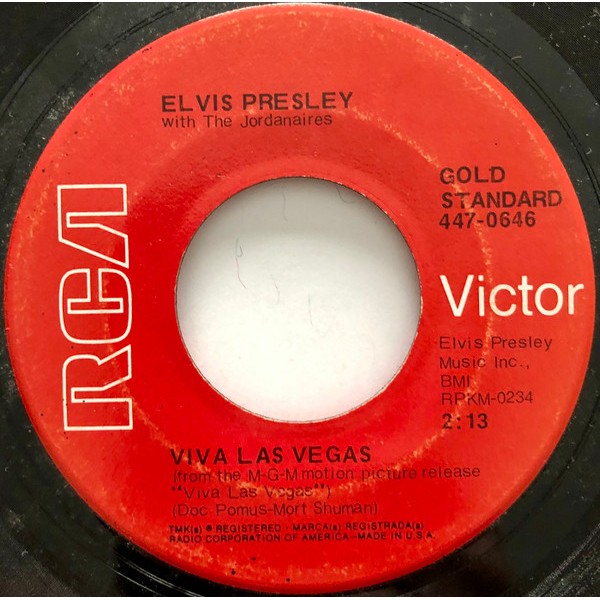 Elvis Presley - Viva Las Vegas / What'd I Say (7