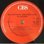 Bill Withers - Bill Withers' Greatest Hits (LP, Comp, RE, Red)