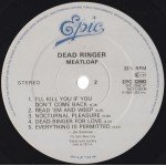 Meat Loaf - Dead Ringer (LP, Album, RE)