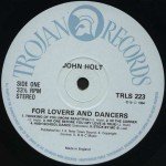 John Holt - For Lovers And Dancers (LP, Album, Tex)