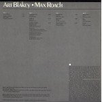 Max Roach / Art Blakey - Percussion Discussion (2xLP, Comp, Gat)