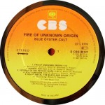 Blue Öyster Cult - Fire Of Unknown Origin (LP, Album)