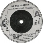 Jon And Vangelis* - And When The Night Comes (7