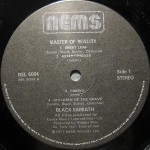 Black Sabbath - Master Of Reality (LP, Album, RE)