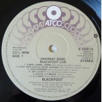 Blackfoot (3) - Highway Song Live (LP, Album)