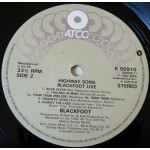 Blackfoot (3) - Highway Song Live (LP, Album)