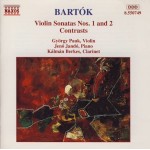 Bartók*, György Pauk, Jenő Jandó*, Kálmán Berkes - Violin Sonatas Nos. 1 And 2 / Contrasts (CD, Album)
