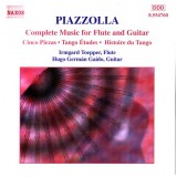 Piazzolla* - Irmgard Toepper, Hugo Germán Gaido - Complete Music For Flute And Guitar (CD)