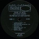 Bud Shank Quartet - Flute N' Alto (LP, Comp, Mono)
