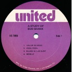 Bud Shank With Maynard Ferguson - Stu Williamson - Bob Enevoldson* - A Study Of Bud Shank (LP, Album, RE)