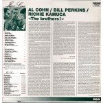 Al Cohn - Bill Perkins - Richie Kamuca - The Brothers! (LP, Album, RE, RP)