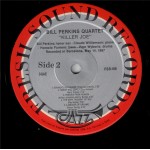Bill Perkins Quartet* Featuring Claude Williamson - Killer Joe (LP, Album)