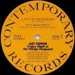 Art Pepper - Friday Night At The Village Vanguard (LP, Album)