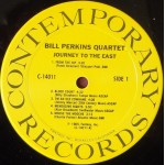 The Bill Perkins Quartet - Journey To The East (LP, Album)